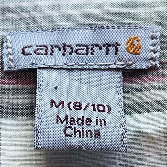 Carhartt Button Down Roll Tab Sleeve Shirt - Picture 4 of 5